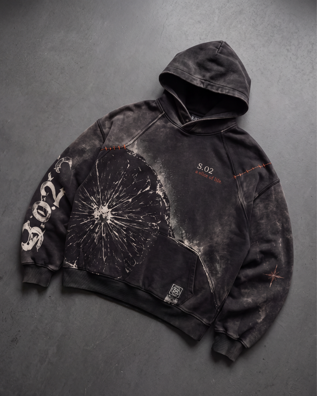 Roughly Sliced Hoodie