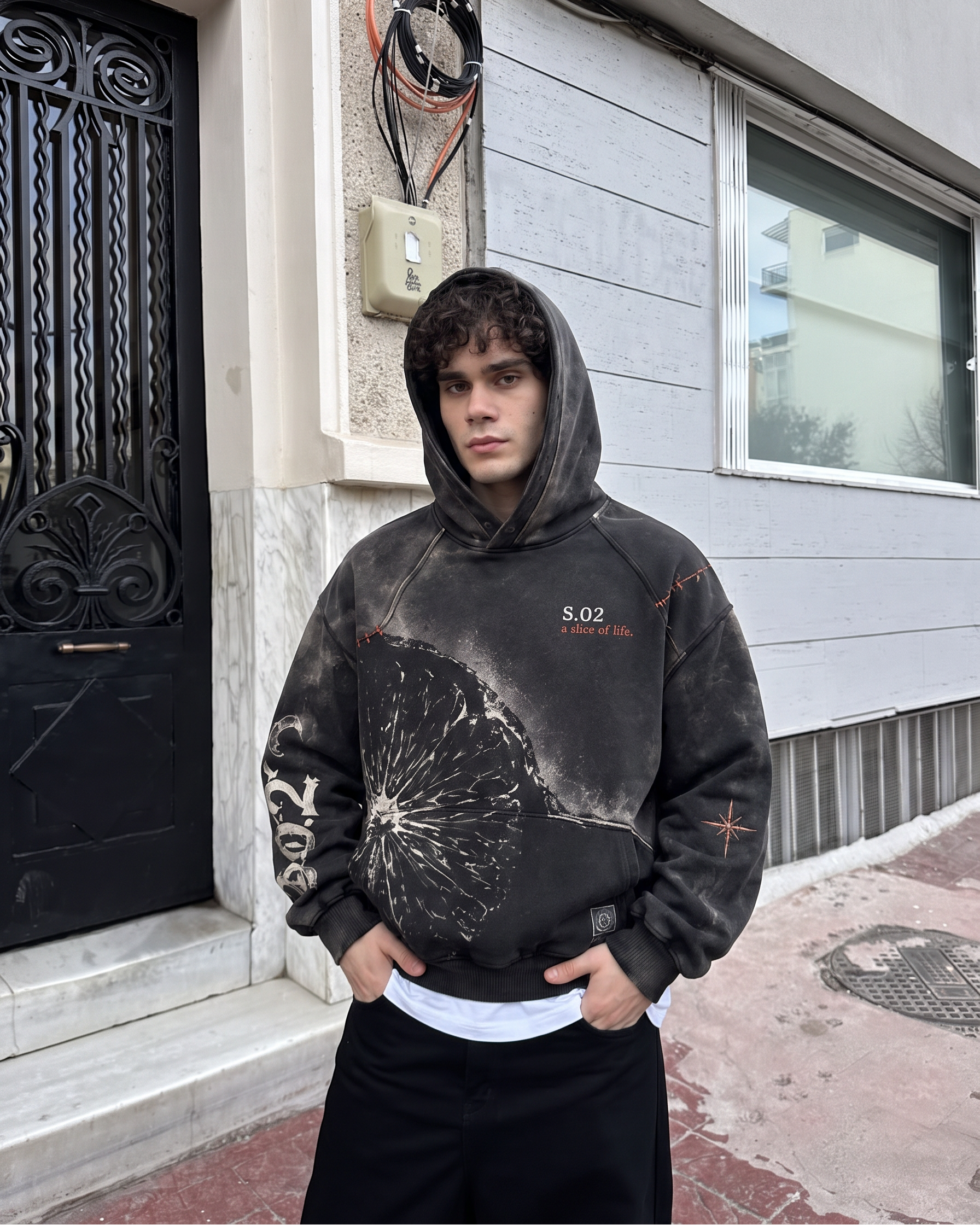 Roughly Sliced Hoodie